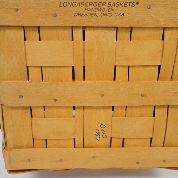 Vintage Longaberger Remembrance Basket - Picture 4 of 8